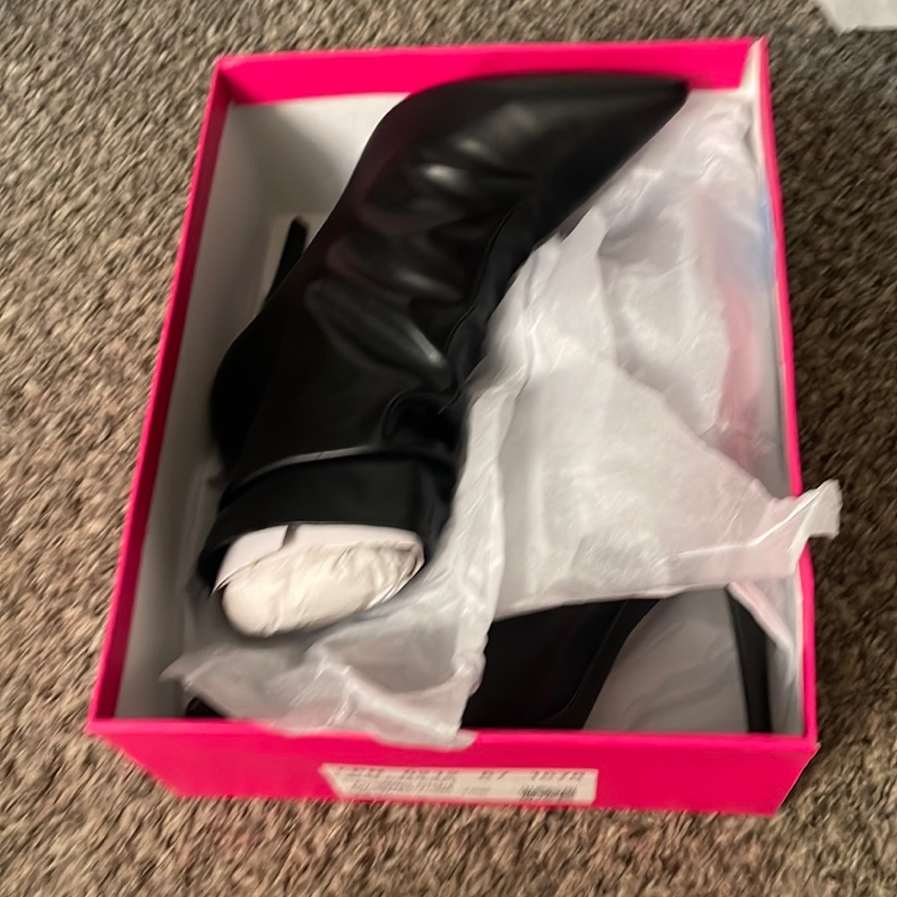 Black heels